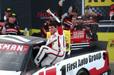 How the Talladega NASCAR Truck race was won and lost