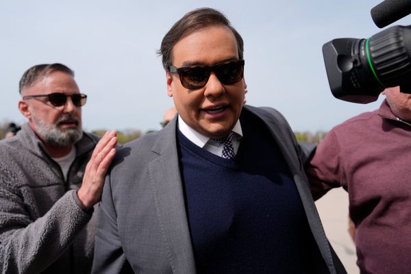 Disgraced George Santos ‘decompressing’ from ‘traumatic’ prison time after being released early by Trump