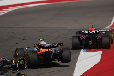 Lando Norris and Oscar Piastri collide in sprint carnage at US Grand Prix