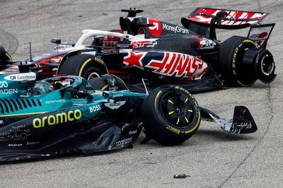 Lance Stroll handed US GP penalty after Esteban Ocon sprint race crash