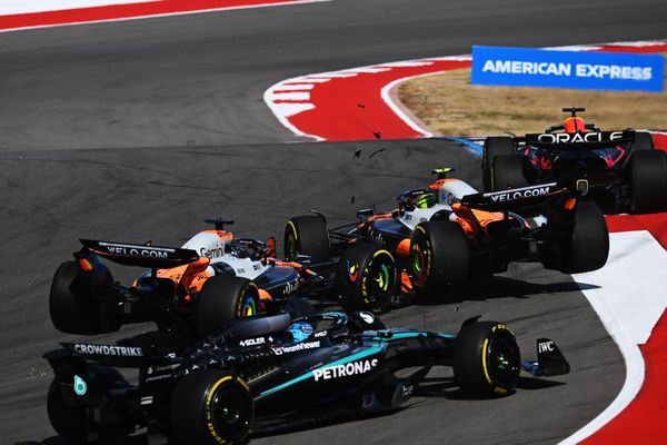 Verstappen wins sprint race after Norris and Piastri collide, before US Grand Prix qualifying – live