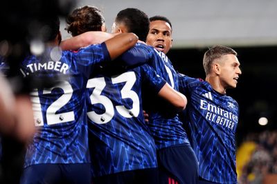 Arsenal move clear at top of Premier League with tight victory at Fulham