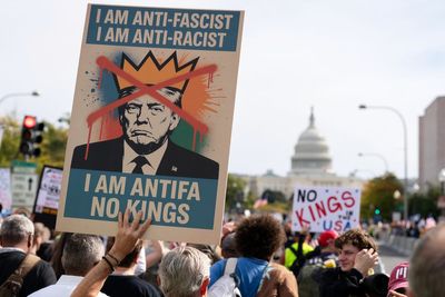 ‘No Kings’ protests pass in festival atmosphere as an estimated 7 million across US rally against Trump’s ‘authoritarianism’