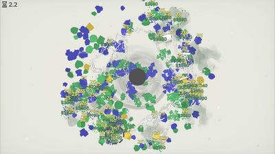 Help, I fed the black hole in A Game About Feeding A Black Hole and now I can't stop the approaching galactic entropy of its Steam Next Fest demo