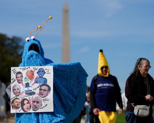 Republicans mostly silent as millions of Americans protest Trump on No Kings day