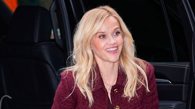 Colour drenching is a huge trend for autumn, and Reese Witherspoon’s merlot outfit is the way to do it
