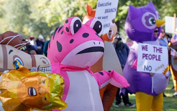 Trump news at a glance: Inflatable costumes aplenty as millions march against president