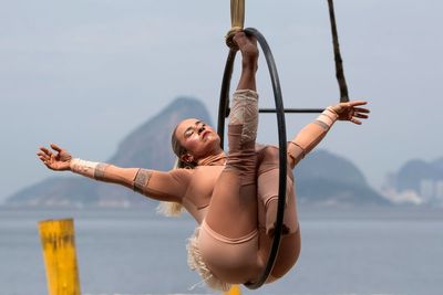 Aerial circus in Brazil spotlights a path to healing for female victims of gender-based violence