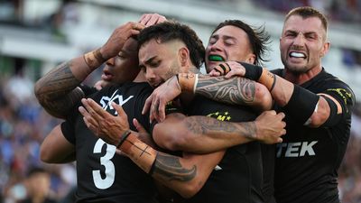 Brown the hero as New Zealand outlast Samoa
