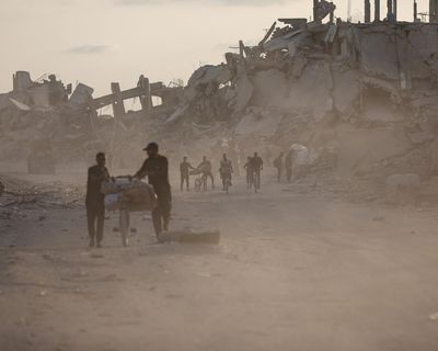 Strikes hit Gaza after truce violations alleged – as it happened