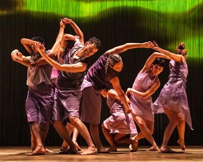 Shobana Jeyasingh Dance: We Caliban review – postcolonial take on The Tempest is difficult to pin down