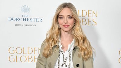 Amanda Seyfried proves trench coats can be dressy by wearing her heritage cover-up on the red carpet