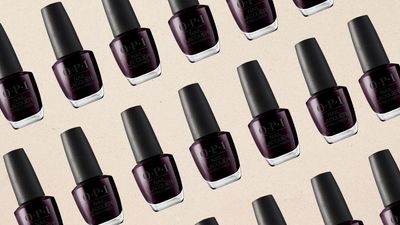 OPI's Black Cherry Chutney nail polish is the deliciously rich hue we're craving this season