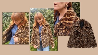 This leopard print jacket is spot on for anyone nervous about wearing animal print - I just bought mine in the sale