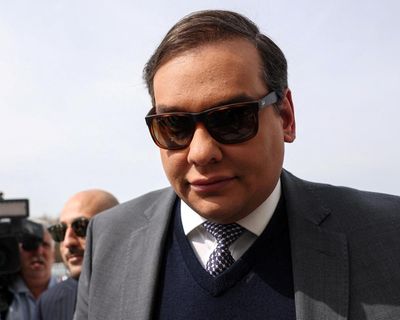 George Santos says prison sentence was ‘disproportionate’ but ‘large slice of humble pie’