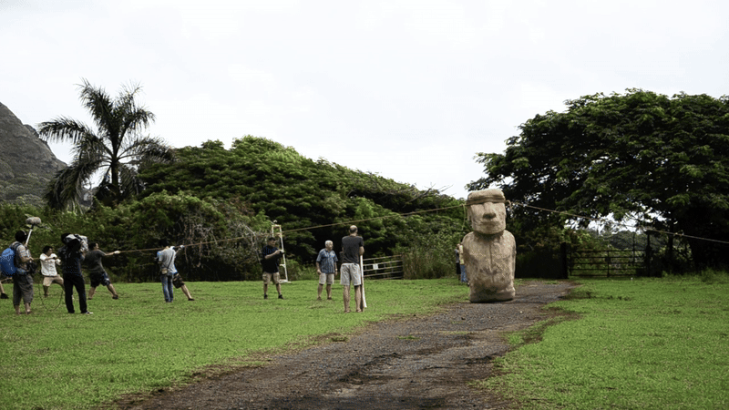 Easter Island statues may have 'walked' thanks to 'pendulum dynamics' and with as few as 15 people, study finds