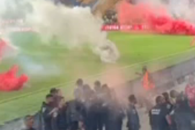 Tel Aviv derby called off after ‘violent riots’ between Maccabi and Hapoel fans