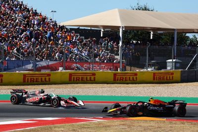 Bearman slams "dangerous" driving from "desperate" Tsunoda in F1 US GP