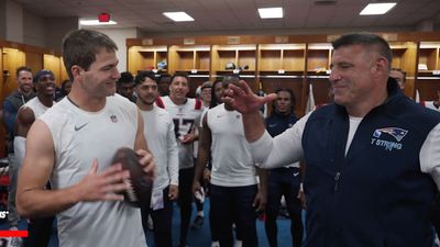 Drake Maye Gave an Emotional Mike Vrabel a Game Ball After Revenge Win Over Titans