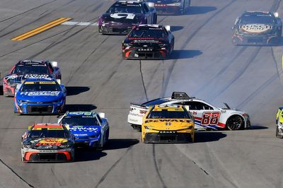 How SVG found water, spun into grass, and still finished strong at Talladega