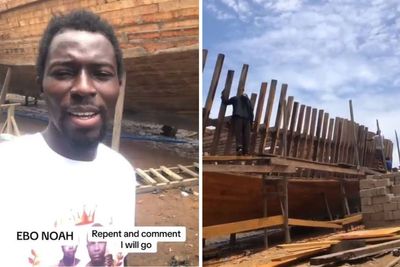 Is 'Noah from Ghana' Real? Viral 'Ark of Doom' Video Predicting a 3-Year Flood Sparks AI Hoax Debate