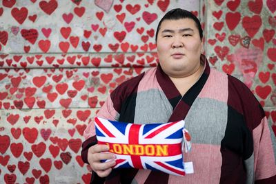 In pictures: How sumo wrestlers won hearts of Londoners during capital takeover