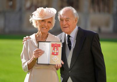 Dame Mary Berry says she loves her husband of 59 years 'more than ever' after caring for him following a fall