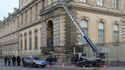 Louvre remains shut for a second day as police hunt jewel heist gang