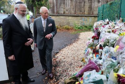 King attends first official engagement since Andrew relinquished titles