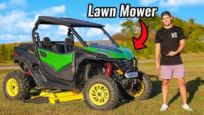 Some Dudes Turned a Side-By-Side in a Go-Fast Lawnmower, Just Like Monster Garage