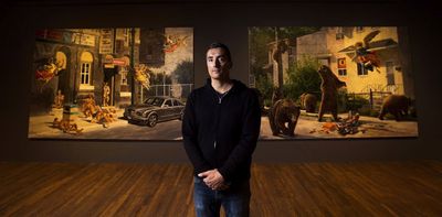 With Miss Chief Eagle Testickle, Cree artist Kent Monkman confronts history
