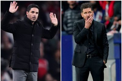 Mikel Arteta admits he looks up to Diego Simeone as Arsenal host Atletico Madrid