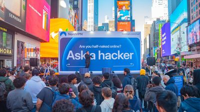"We saw genuine shock on people’s faces" – NordVPN takes on Times Square to debunk Americans' online security myths