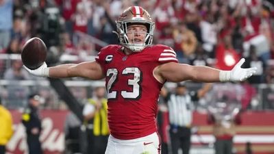 49ers' Christian McCaffrey had 200+ yards from scrimmage for the first time since 2019