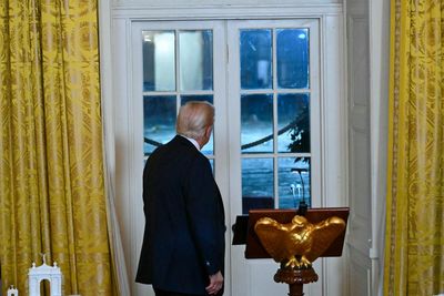 White House’s East Wing partially demolished as work begins on Trump’s $250m ballroom