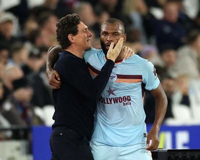 Thiago deepens gloom at West Ham as Brentford triumph amid fan boycott