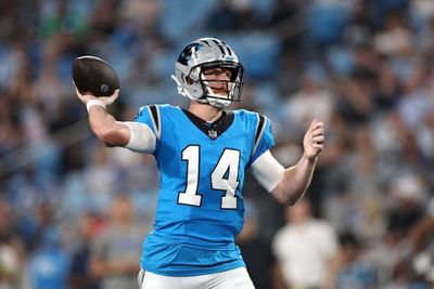 Panthers' Bryce Young (ankle) is expected to miss Week 8 vs. the Bills