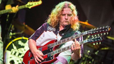 “I was pissed off at Steve Thompson – he was sitting on the chair there, razzing me. So I said, ‘Let me just practice it once.’ He rolled it, and I was just in his face”: How Frank Hannon accidentally wrote one of Tesla’s most iconic guitar solos