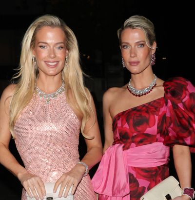 Kitty, Amelia and Eliza Spencer Are Real-Life Barbies in Pink Gowns and Millions of Dollars in Diamonds at British Museum Ball