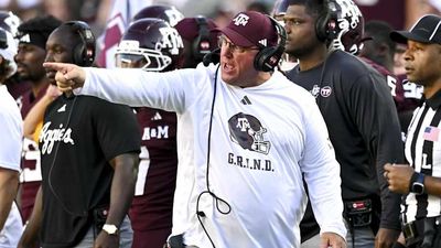 Texas A&M Coach Mike Elko Gives Hilarious Response to Penn State Speculation