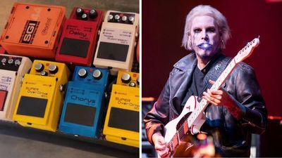 “The Super Overdrive never tasted so good”: John 5’s entire pedalboard has been recreated in cake form for his birthday – and it gives a new meaning to ‘tasty tone’