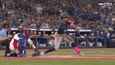 Julio Rodríguez Was Nearly Rung Up on Checked Swing Just Before Go-Ahead Homer