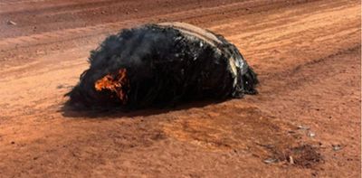 How does a flaming piece of space junk end up on Earth? A space archaeologist explains