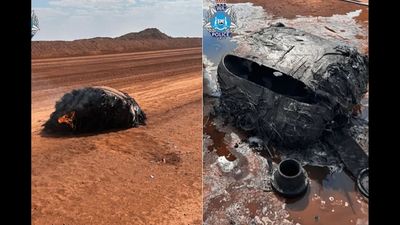 Mysterious smoldering wreckage in Australian Outback is likely part of a Chinese rocket