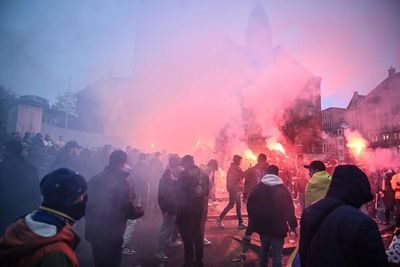 Standing with Maccabi’s football hooligans against local police – is that what patriotism looks like now?