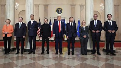 European leaders back Ukraine ceasefire proposal at current contact line