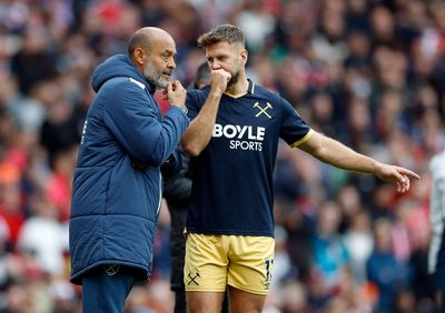 West Ham: Nuno Espirito Santo's lack of faith is highlighting his biggest problem