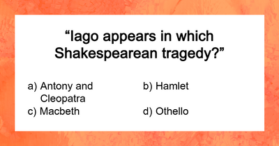 “To Be Or Not To Be?”: Test Your Literature Knowledge With This 28-Question Shakespeare Quiz