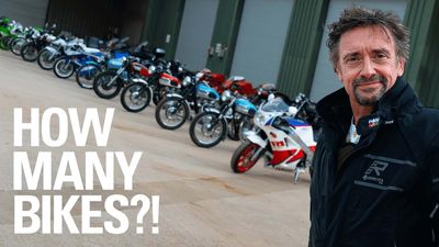 Top Gear's Richard Hammond Shows Off His Wild Motorcycle Collection, and It's Big