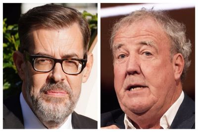 Richard Osman jokingly calls Jeremy Clarkson a 'coward' as he weighs in on TV star's upcoming book